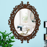  Mirror with Wood Frame