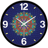 Blue colour Wall Clock