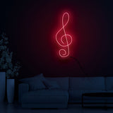Musical Note Neon Sign LED Light