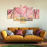 Flower Wall Painting of Five Pieces