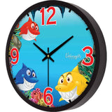  Cartoon Fish Designer Wall Clock