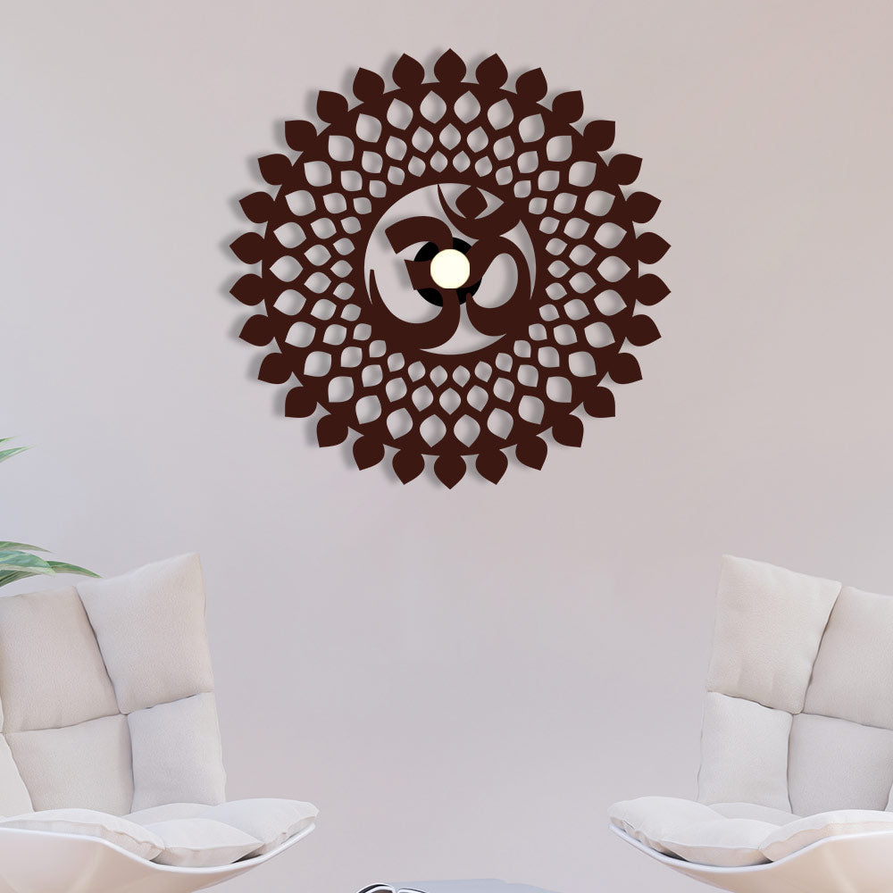 Lampe 3D Chouette Mandala - LampePhoto