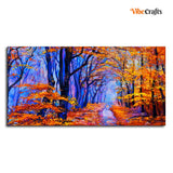Wall Painting of Forest in Autumn