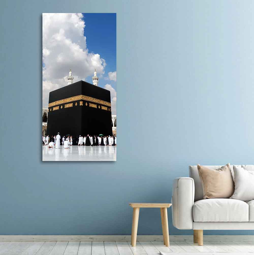 Premium Canvas Muslim Wall Painting of Masjid Al Haram