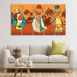 Canvas Wall Painting of African Lady 