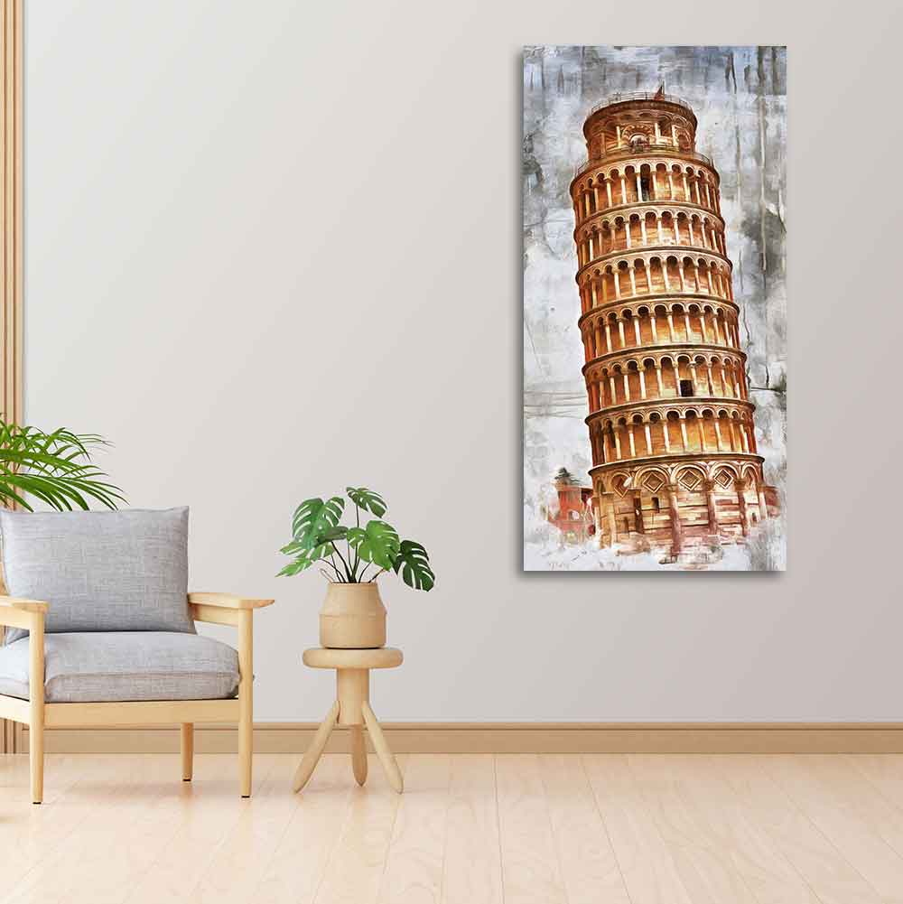 Premium Wall Painting Leaning Tower of Pisa