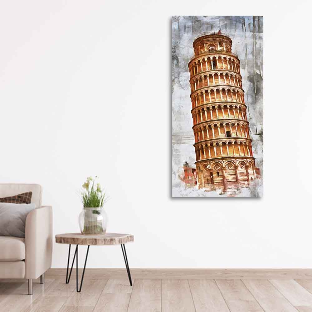 Premium Wall Painting Leaning Tower of Pisa