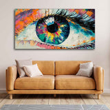 Conceptual Abstract Picture of the Eye