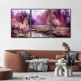 Forest Premium Floating Wall Painting 