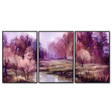  Floating Wall Painting Set of Three