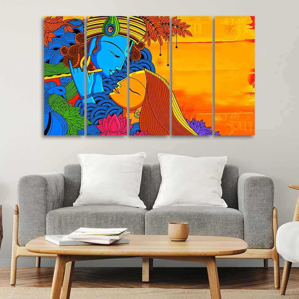Canvas Wall Painting Set of Five