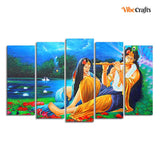  Five Pieces Canvas Wall Painting