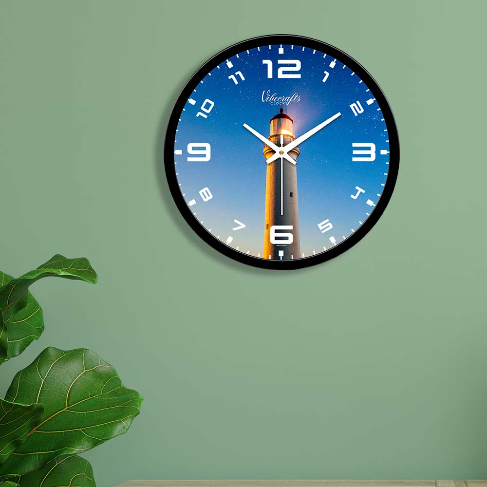 Delightful Circular Dome Designer Wall Clock