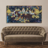  Story at the Temple of Emerald Buddha Canvas Wall Painting