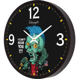 Rockstar Skeleton Designer Wall Clock