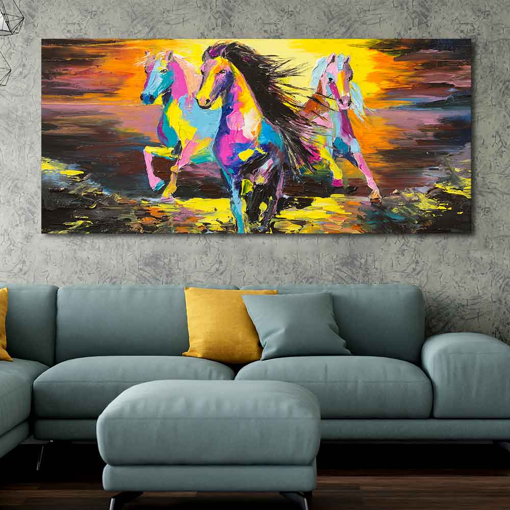 Abstract Art Premium Canvas Wall Painting