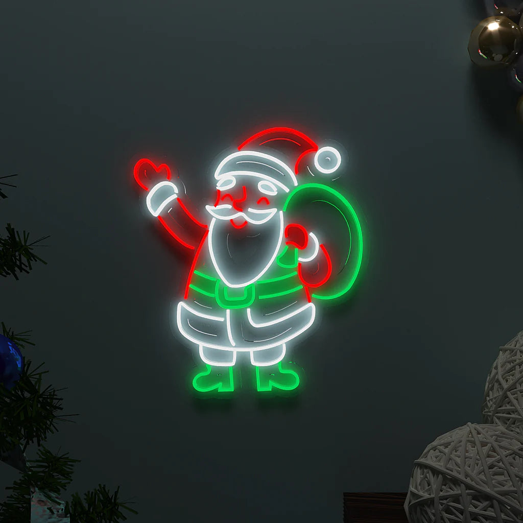 Santa Claus LED Neon Light