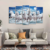 Canvas Wall Painting of Five Pieces