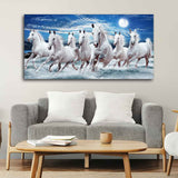  Horses Wall Painting in Water