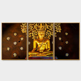 Floating Canvas Wall Painting Set of Three
