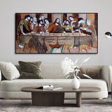The Last Supper of Christ in Church Canvas Wall Painting