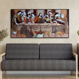 Last Supper of Christ in Church Canvas Wall Painting