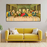 The Last Supper of Christ in Church Wall Painting