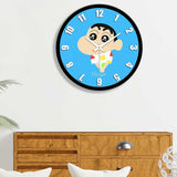 The Shin Chan Cartoon Kids Premium Designer Wall Clock