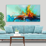 Patch Abstract Canvas Wall Painting