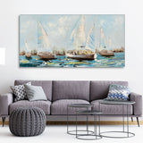 Sailing Boats Canvas Wall Painting