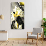 White Flowers Canvas Wall Painting