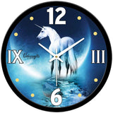 White Horse Designer Wall Clock