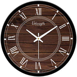 wood wall clock
