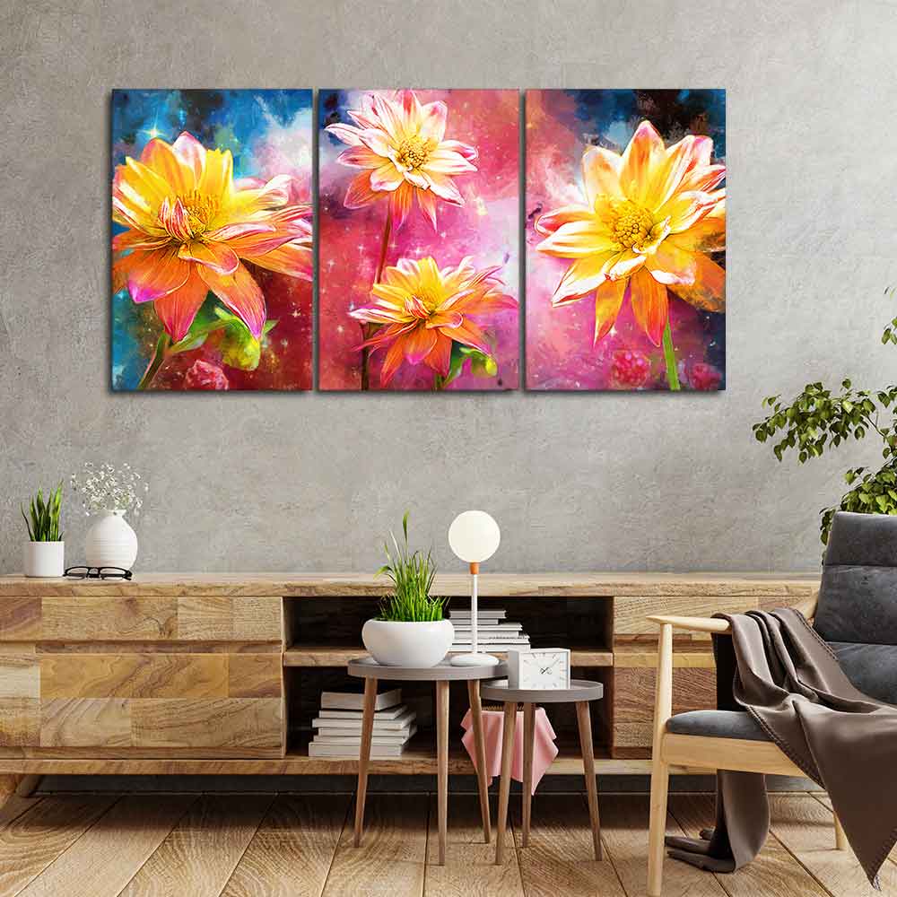  Canvas Wall Painting of 3 Pieces