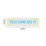 "You Can Do It" Neon LED Light