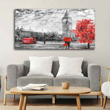 Beautiful City View of London Canvas Wall Painting