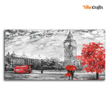 Beautiful City View of London Canvas Wall Painting